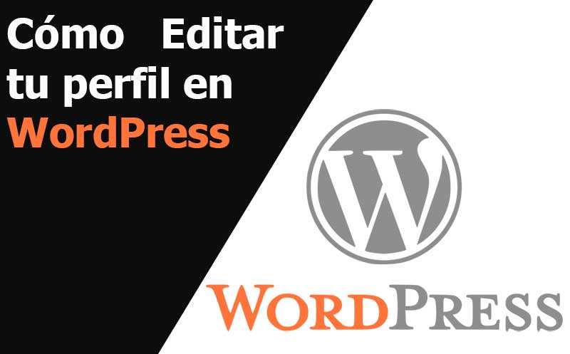 wordpress como editar tu perfil